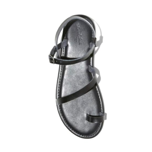 NWT Women's Naked Ankle Strappy Sandals Black - Picture 2 of 3